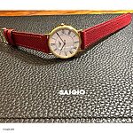 LONGINES Watch Strap Epsom Calf Leather Burgundy Red Classic Flat - Image 5