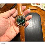 ORIENT Classic Yellow Cow Leather Watch Strap - Image 3