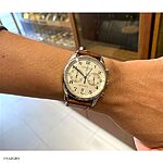 LONGINES Classic Flat Yellow Cow Leather Watch Band