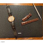 Audemars Piguet Watch Strap - Brown Crocodile Leather, Classic Style - Image 2