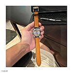 OMEGA SEAMASTER Watch Band Black Crocodile Leather Classic Style - Image 5