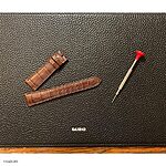 Audemars Piguet Watch Strap - Brown Crocodile Leather, Classic Style - Image 3