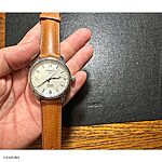 TISSOT Watch Strap - Yellow Cow Leather, Classic Style