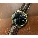 TISSOT Classic-Style Brown Crocodile Leather Watch Strap - Image 3