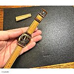 FOSSIL Classic Brown Leather Watch Strap - Image 3