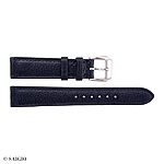 Dây Đồng Hồ Da Bò Màu Đen Kiểu Cổ Điển Size 14mm