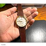 CANDINO Brown Leather Classic Flat Watch Strap - Image 3