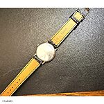LONGINES Black Classic Crocodile Leather Watch Strap - Image 4