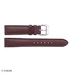 Classic Brown Cow Leather Watch Strap 16mm