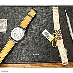 INVICTA Black Crocodile Leather Classic Watch Strap - Image 3