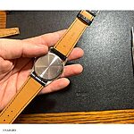 CITIZEN Watch Strap - Black Crocodile Leather, Classic Style - Image 4