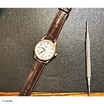 LONGINES Brown Crocodile Leather Watch Strap, Classic Style