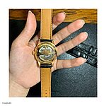 TISSOT Black Crocodile Leather Watch Strap – Classic Style - Image 4