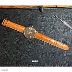 FREDERIQUE CONSTANT Watch Strap, Yellow Crocodile Leather, Classic Cow Style - Image 4