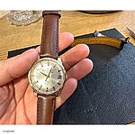 CITIZEN Classic Brown Leather Watch Strap