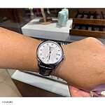 TISSOT Classic Black Crocodile Leather Watch Strap