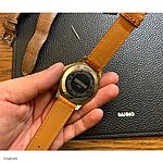 SKMEI Classic Style Buff Crocodile Leather Watch Strap - Image 4