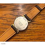 MOI DEUX LEUR Brown Epsom Calf Leather Classic Flat Watch Strap - Image 2