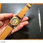 FREDERIQUE CONSTANT Brown Crocodile Leather Classic Watch Strap - Image 5