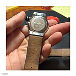 SKAGEN Black Leather Watch Strap – Classic Flat Style - Image 3