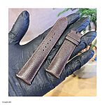 HUAWEI WATCH GT2 Epsom Calf Leather Watch Strap in Brown, Classic Style - Image 2