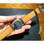 FREDERIQUE CONSTANT Watch Strap, Brown Crocodile Leather, Classic Style - Image 4