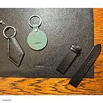 ORIENT Classic Flat Black Leather Watch Strap