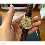 FREDERIQUE CONSTANT Classic Brown Alligator Leather Watch Strap