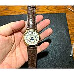 FREDERIQUE CONSTANT Watch Strap, Brown Crocodile Leather, Classic Style - Image 3