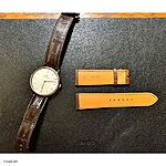 RADO Classic Style Brown Cow Leather Watch Strap - Image 2