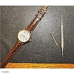 FREDERIQUE CONSTANT Watch Strap – Brown Crocodile Leather, Classic Style - Image 3