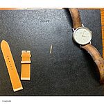 LACO Nude Leather Watch Strap - Classic Flat Style - Image 3