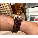 FREDERIQUE CONSTANT Watch Strap – Brown Crocodile Leather, Classic Style - Image 5