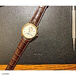 FREDERIQUE CONSTANT Brown Crocodile Leather Classic Watch Strap - Image 4