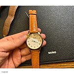 SKMEI Classic Style Buff Crocodile Leather Watch Strap