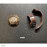 BULOVA Brown Classic Crocodile Leather Watch Strap - Image 2