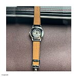 TISSOT Classic Black Crocodile Leather Watch Band - Image 5