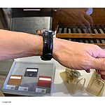 FREDERIQUE CONSTANT Black Crocodile Leather Watch Strap Classic Style - Image 4
