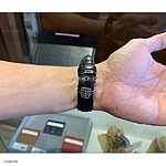 FREDERIQUE CONSTANT Black Crocodile Leather Watch Strap Classic Style - Image 5