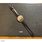 OMEGA DE VILLE Black Crocodile Leather Watch Strap Classic Style - Image 3