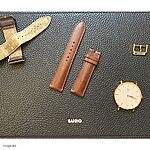 TISSOT Brown Leather Watch Strap – Classic Style - Image 2