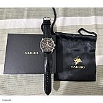 ORIENT Classic Black Crocodile Leather Watch Strap