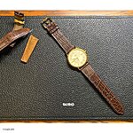 LONGINES Brown Crocodile Leather Classic Flat Watch Strap - Image 4
