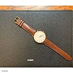 TISSOT Brown Leather Watch Strap – Classic Style - Image 3