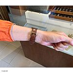 TISSOT Brown Leather Watch Strap – Classic Style - Image 5