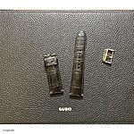 ORIENT Classic Black Crocodile Leather Watch Strap - Image 2
