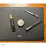 FREDERIQUE CONSTANT Classic Black Alligator Leather Watch Strap - Image 3