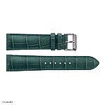 Dây Đồng Hồ Da Cá Sấu Màu Xanh Lục Kiểu Cổ Điển Size 20mm