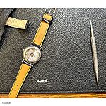 LONGINES Black Classic Crocodile Leather Watch Strap - Image 5