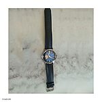 ORIENT Watch Strap – Navy Blue Leather, Classic Style - Image 5